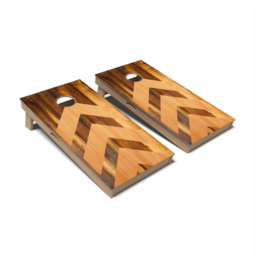 Cornhole Board Geometric Wood Cornhole Boards - Professional Signature