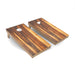 Cornhole Board Natural Wood Cornhole Boards - Backyard