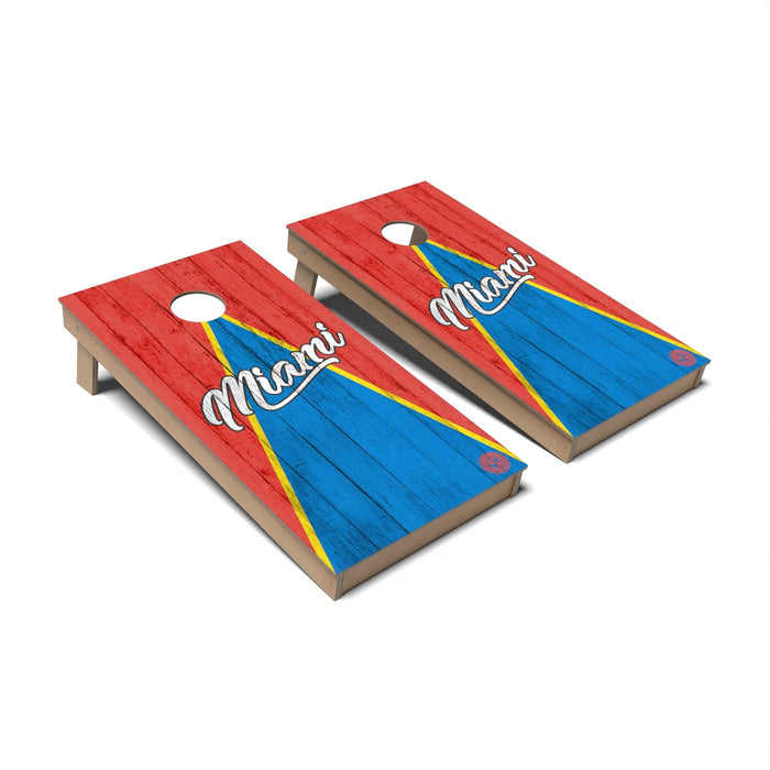 Cornhole Board Miami Cornhole Boards - Backyard