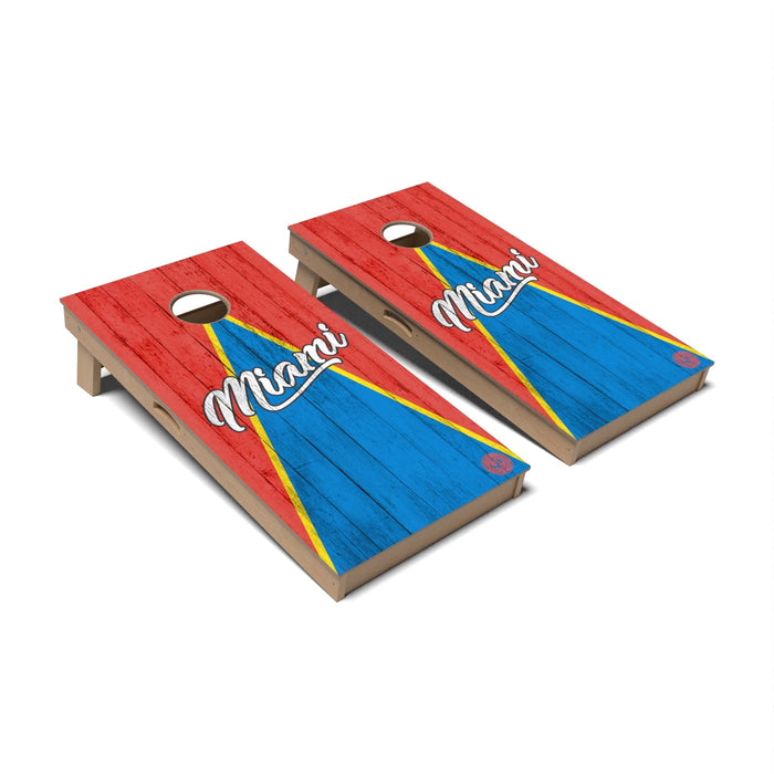Cornhole Board Miami Cornhole Boards - Professional Signature