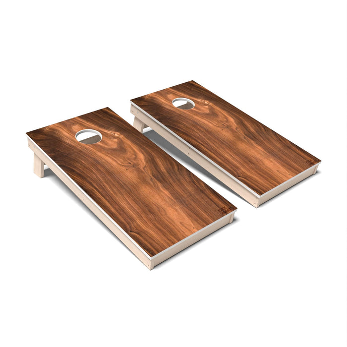 Natural Wood Cornhole Boards - All Weather