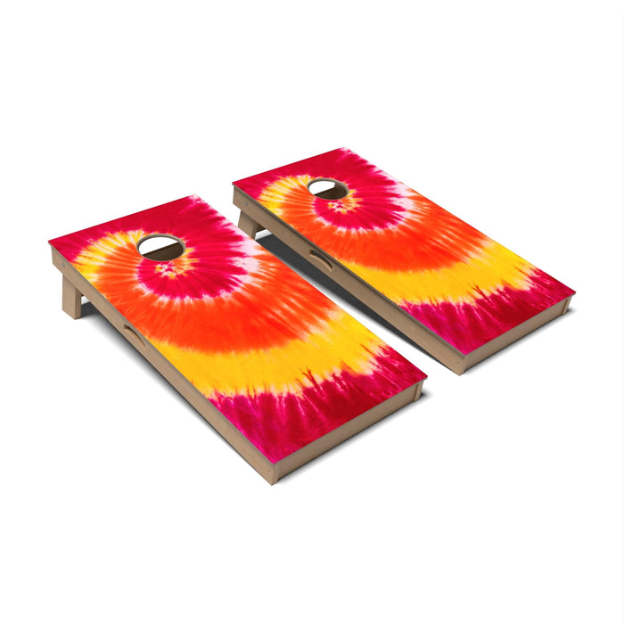 Tie Dye Cornhole Boards - Professional Signature