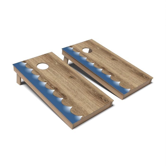Surf Cornhole Boards - Backyard