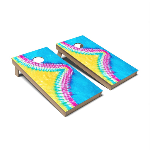 Cornhole Board Tie Dye Cornhole Boards - Backyard