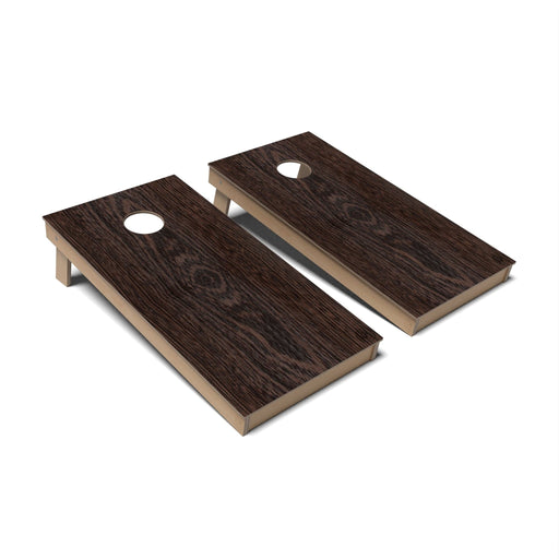 Cornhole Board Natural Wood Cornhole Boards - Backyard