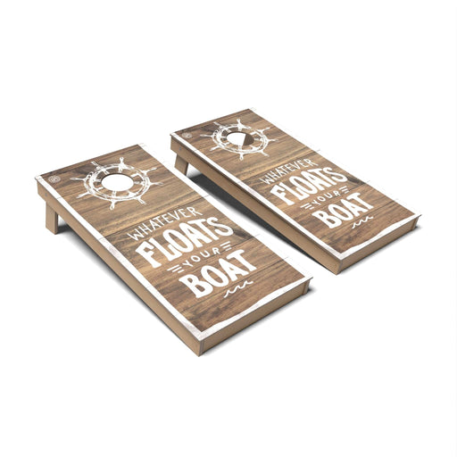 Cornhole Board Coastal Cornhole Boards - Backyard