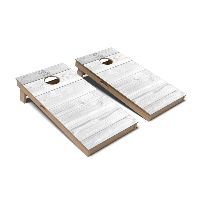 Natural Wood Cornhole Boards - Professional Signature