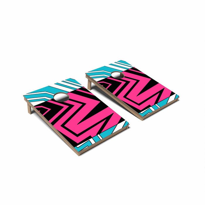 Cornhole Board Miami Vice Cornhole Boards - Tailgate