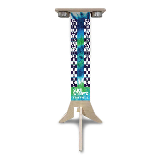 Cornhole Scoreboard Slick Woody's Tie Dye Cornhole Score Tower