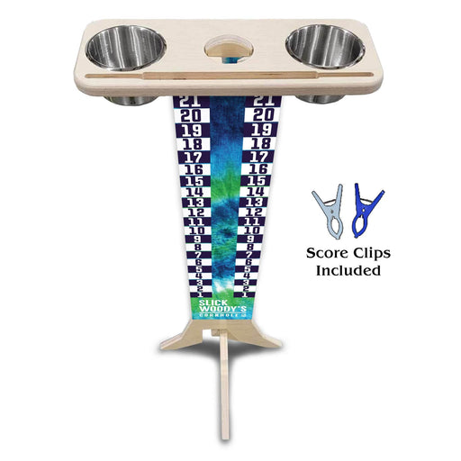 Cornhole Scoreboard Slick Woody's Tie Dye Cornhole Score Tower
