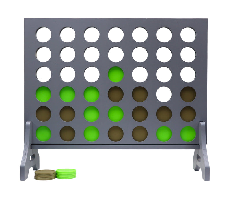 Tailgating Pros Grey Giant 4 in a Row