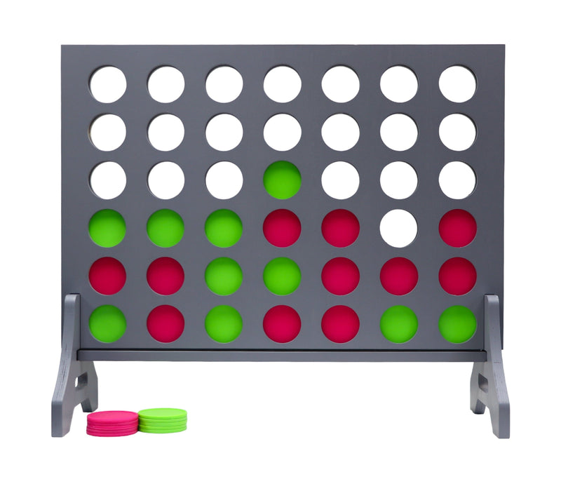 Tailgating Pros Grey Giant 4 in a Row