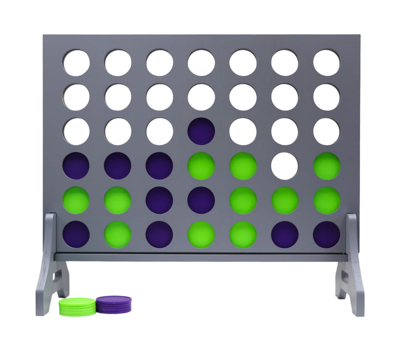 Tailgating Pros Grey Giant 4 in a Row