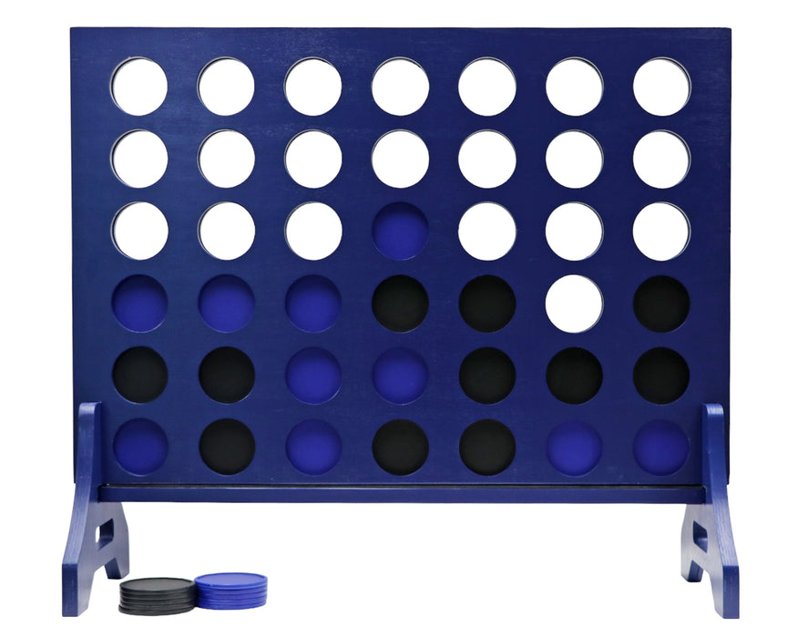 Tailgating Pros Navy Giant 4 in a Row