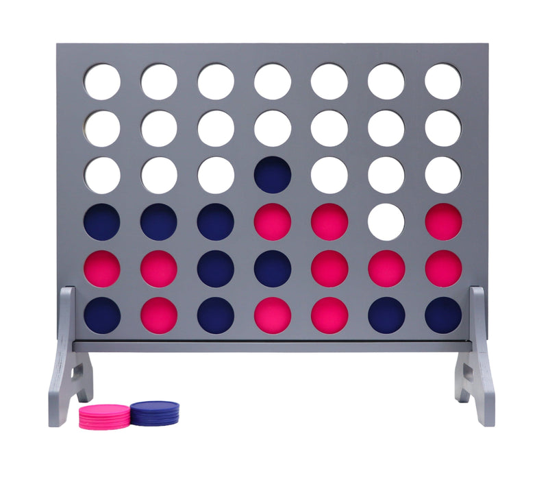Tailgating Pros Grey Giant 4 in a Row