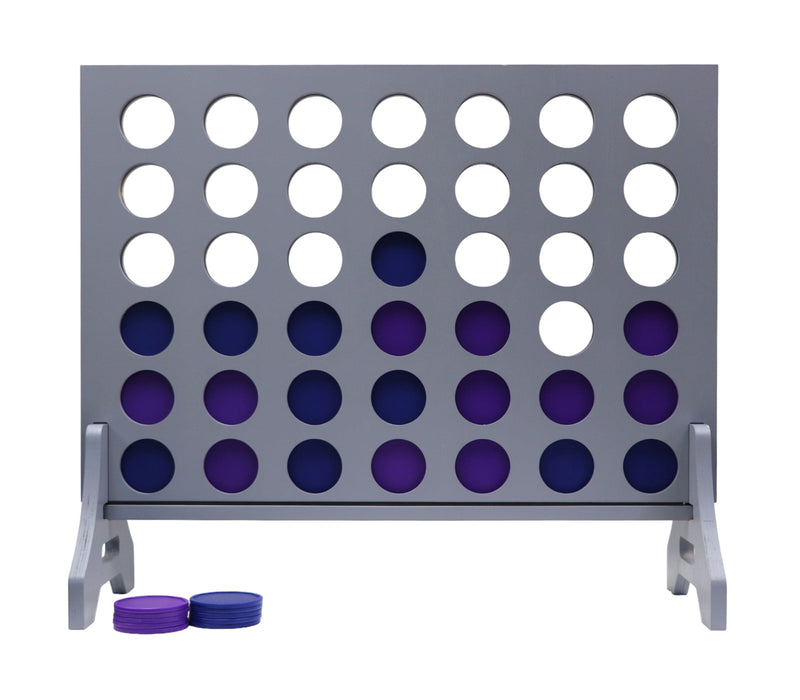 Tailgating Pros Grey Giant 4 in a Row