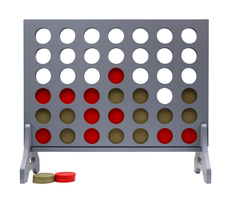 Tailgating Pros Grey Giant 4 in a Row