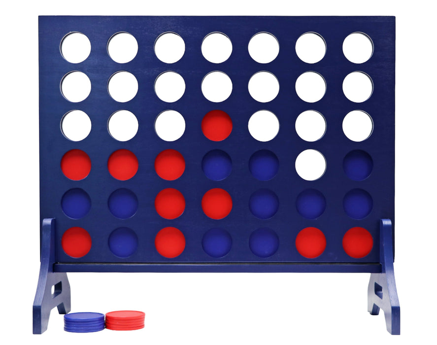 Giant 4 in a row Tailgating Pros Navy Giant 4 in a Row