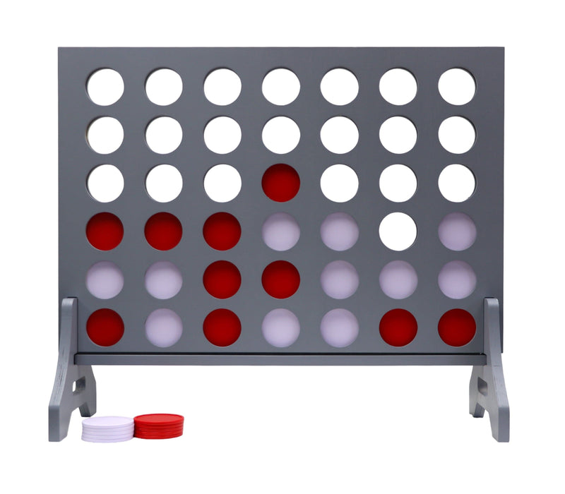 Giant 4 in a row Tailgating Pros Grey Giant 4 in a Row