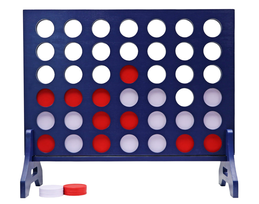 Giant 4 in a row Tailgating Pros Navy Giant 4 in a Row