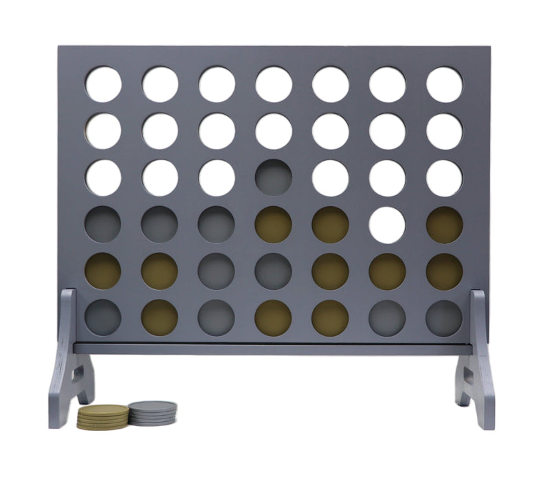 Tailgating Pros Grey Giant 4 in a Row