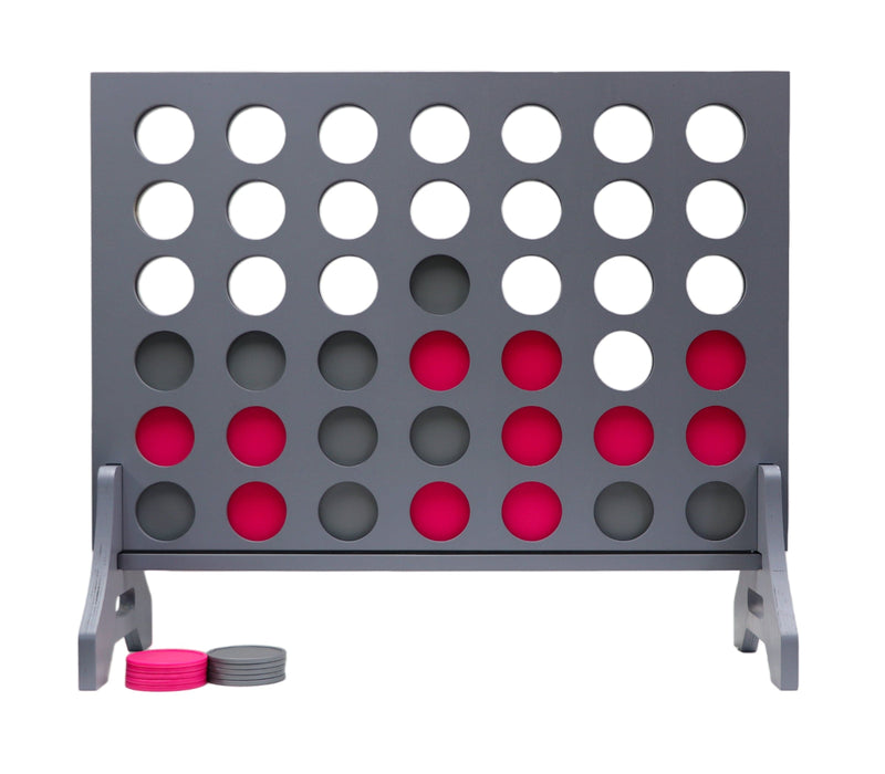 Tailgating Pros Grey Giant 4 in a Row