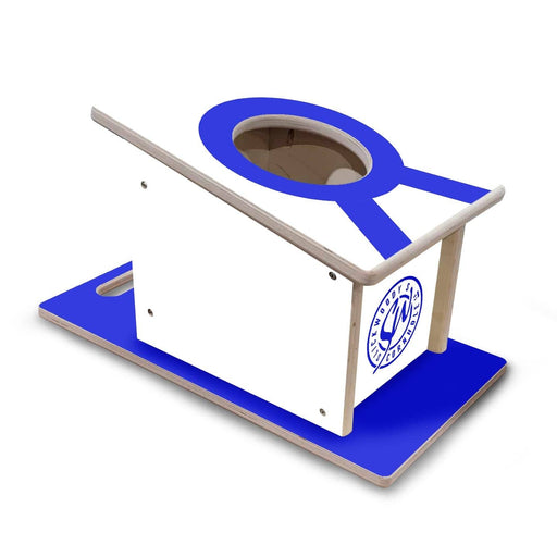 Slick Woody's Airmail Cornhole- Blue Triangle