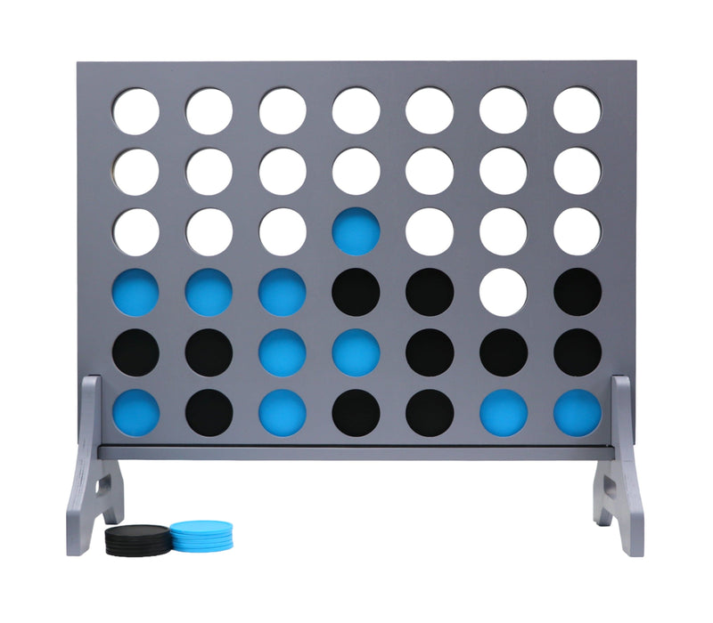Tailgating Pros Grey Giant 4 in a Row