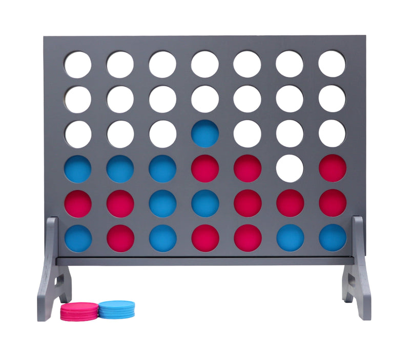 Tailgating Pros Grey Giant 4 in a Row