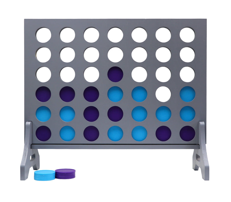 Tailgating Pros Grey Giant 4 in a Row