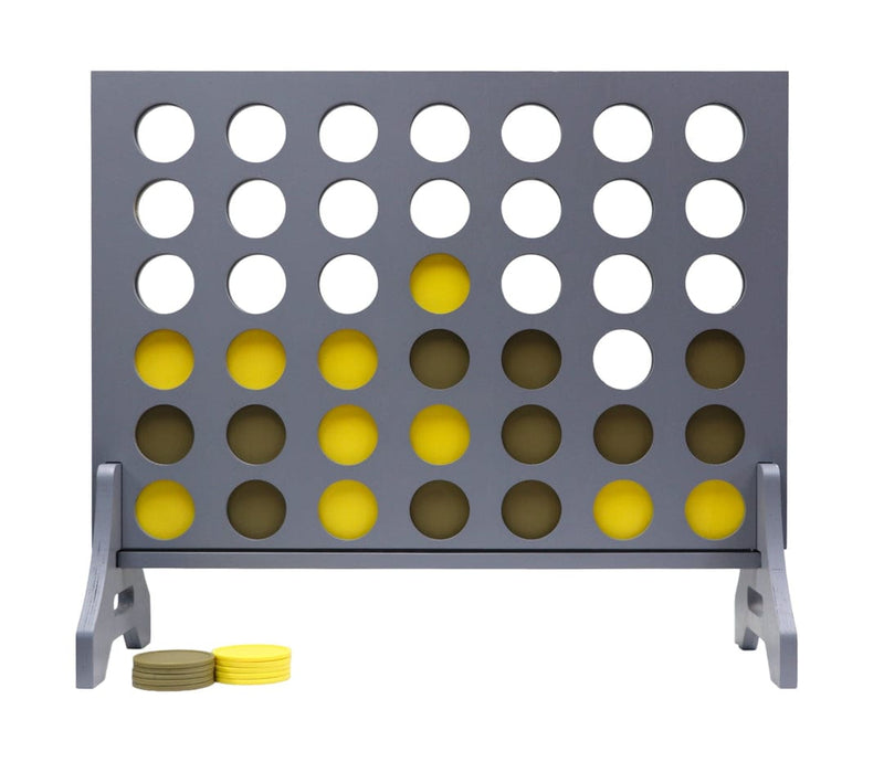 Tailgating Pros Grey Giant 4 in a Row