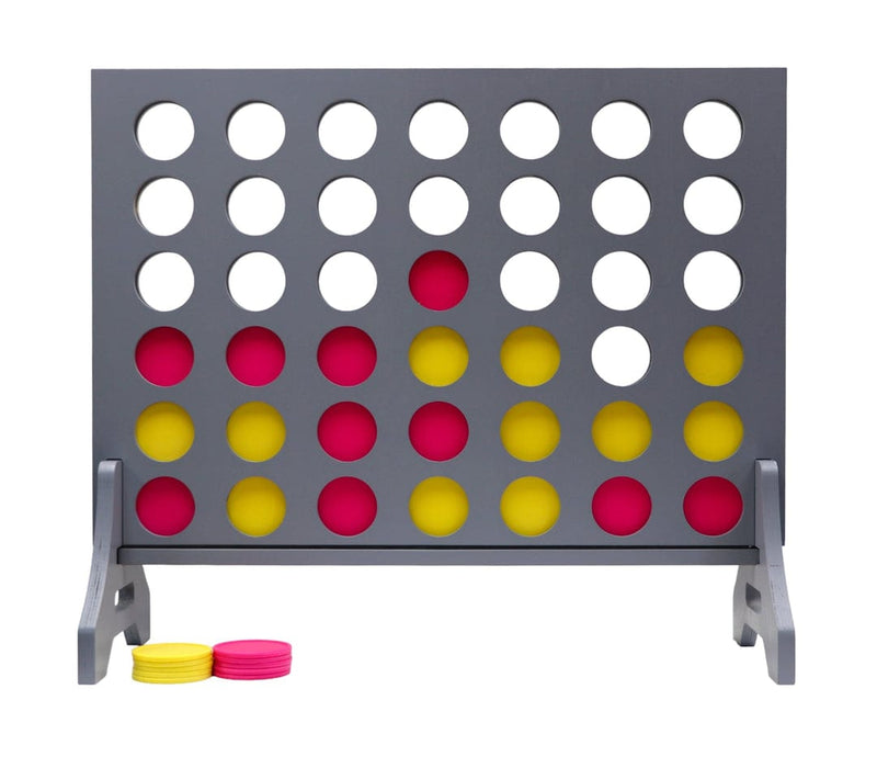 Tailgating Pros Grey Giant 4 in a Row