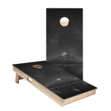 Starry Sky Mountain Star Cornhole Boards