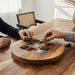 Tic Tac Toe Studio Series Live Edge Acacia Wood Tic Tac Toe Game