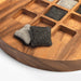 Tic Tac Toe Studio Series Live Edge Acacia Wood Tic Tac Toe Game