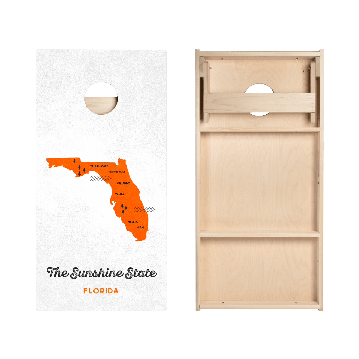 Sunshine State Star Cornhole Boards
