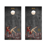 Take Off Time Star Cornhole Boards