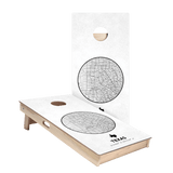 Texas State Map Star Cornhole Boards