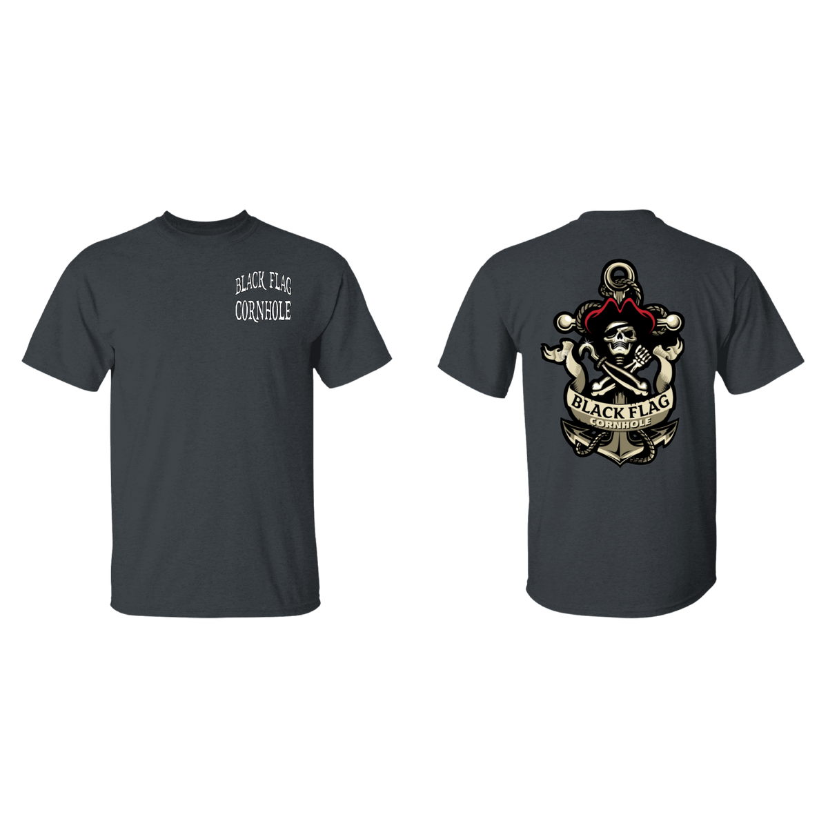 Text / Logo T-Shirt : Front / Back