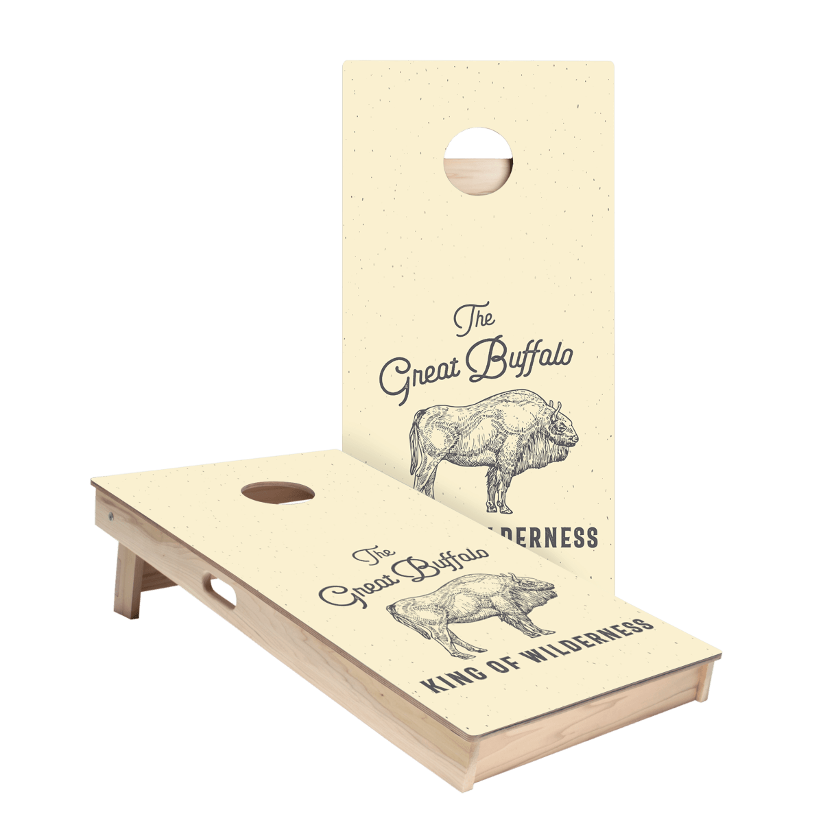 The Great Buffalo Star Cornhole Boards