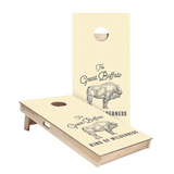 The Great Buffalo Star Cornhole Boards
