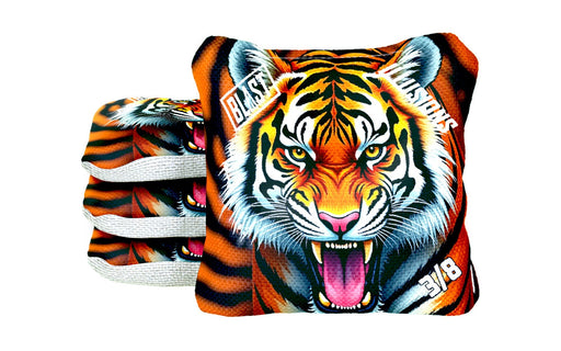Cornhole Bag Tiger Illusions (3/8) - ACO Pro Bag.