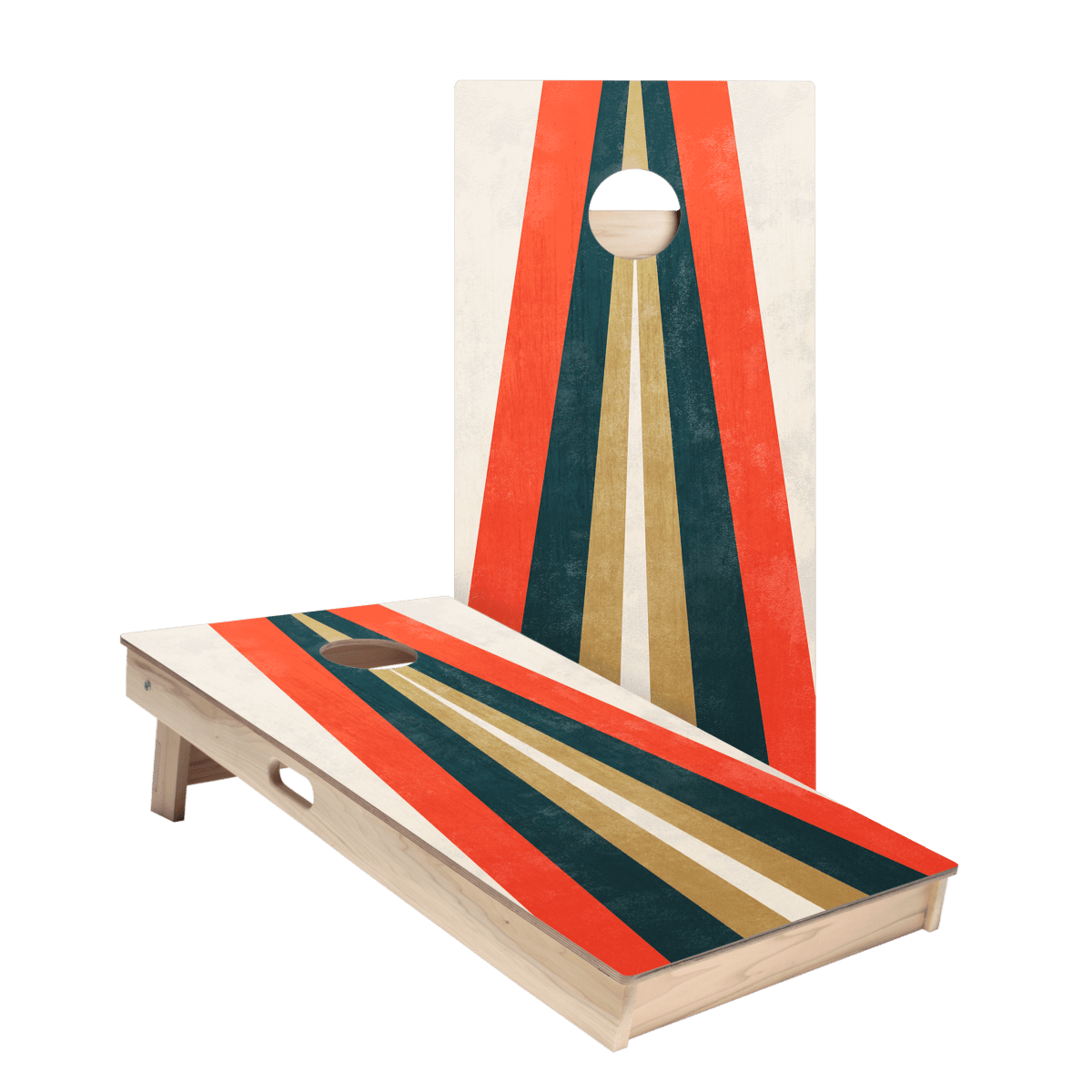 Triangle Design Star Cornhole Boards