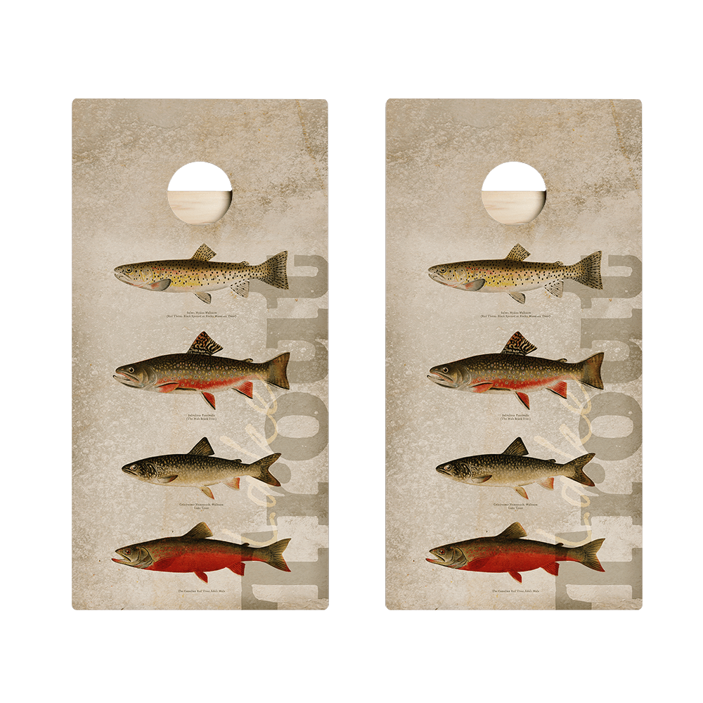 Trout Star Cornhole Boards