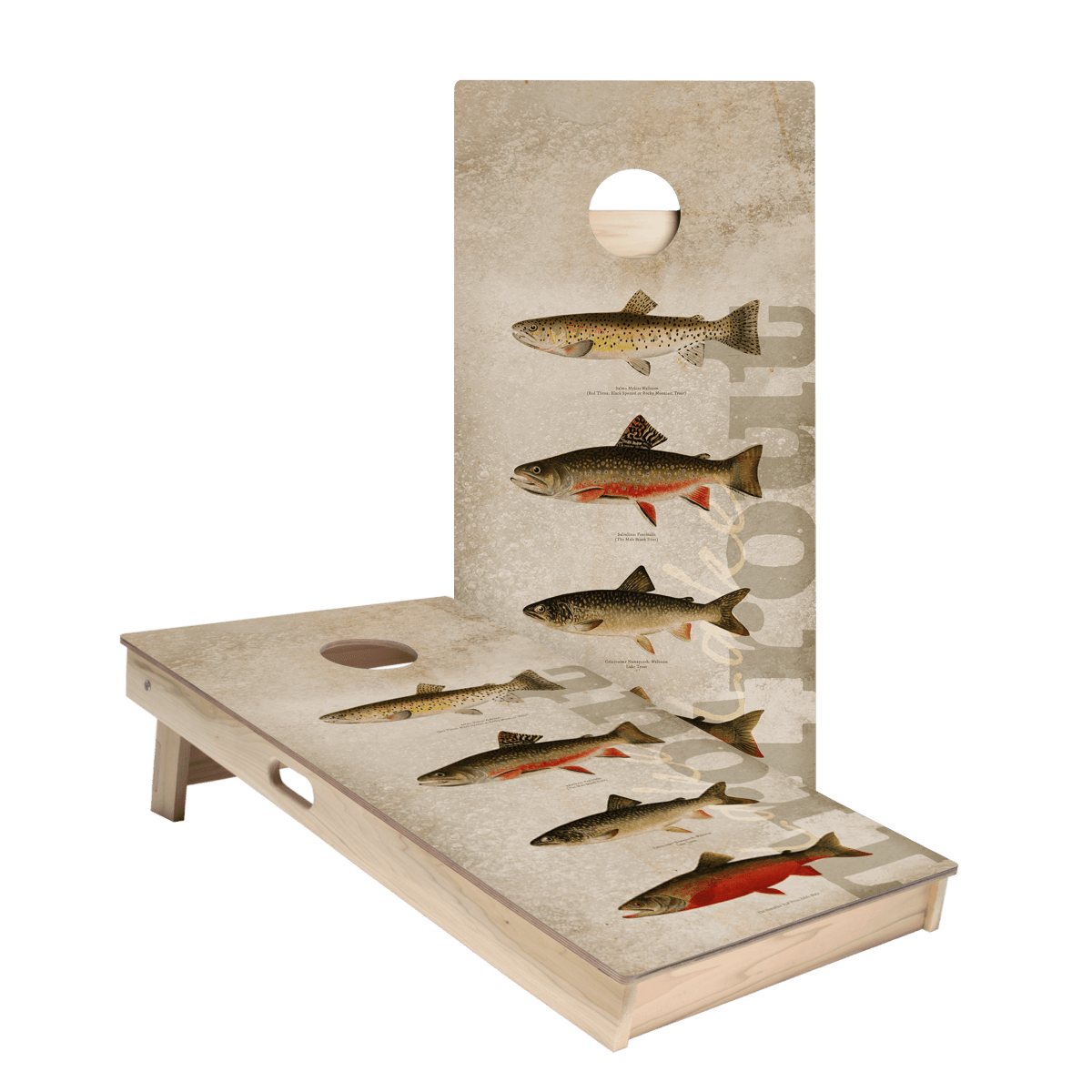Trout Star Cornhole Boards