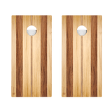 Two-Toned Surfboard Versatex All-Weather Cornhole Boards