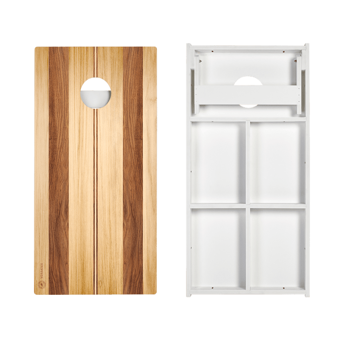Two-Toned Surfboard Versatex All-Weather Cornhole Boards