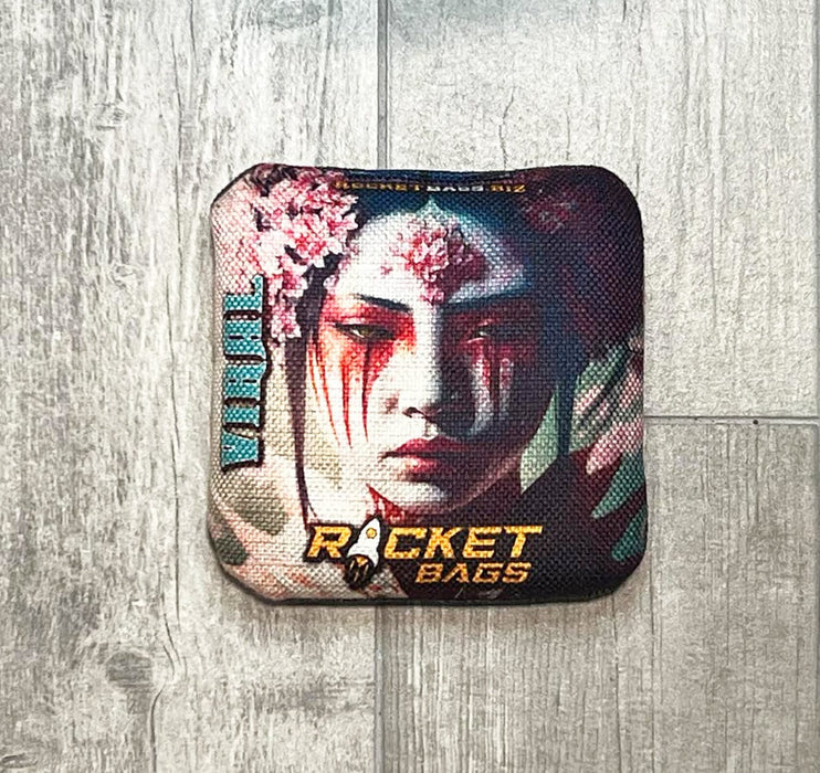 Pro Cornhole Bags Viral Asian - Carpet Cornhole Bags ACO Approved