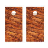 Wavy Wood Star Cornhole Boards