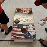 We The People Star Cornhole Boards